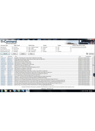 International Truck ISIS - Navistar OnCommand Service Information 2018